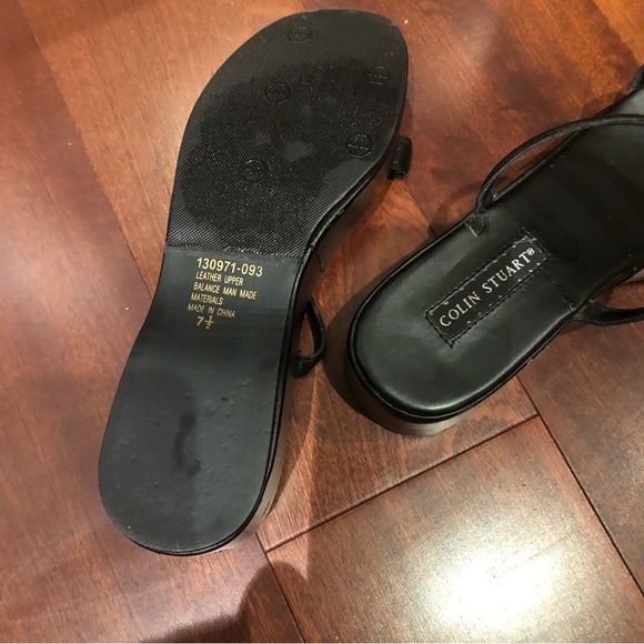 Colin Stuart - Leather Slides - Picture 3 of 3